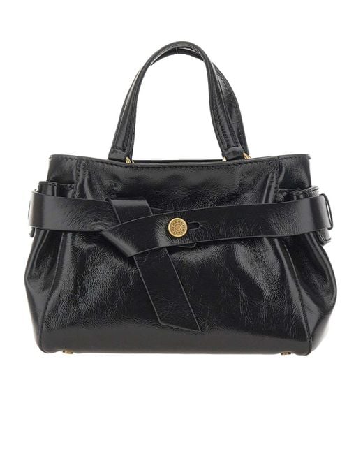 Gianni Chiarini Black Double-Handle Handbag