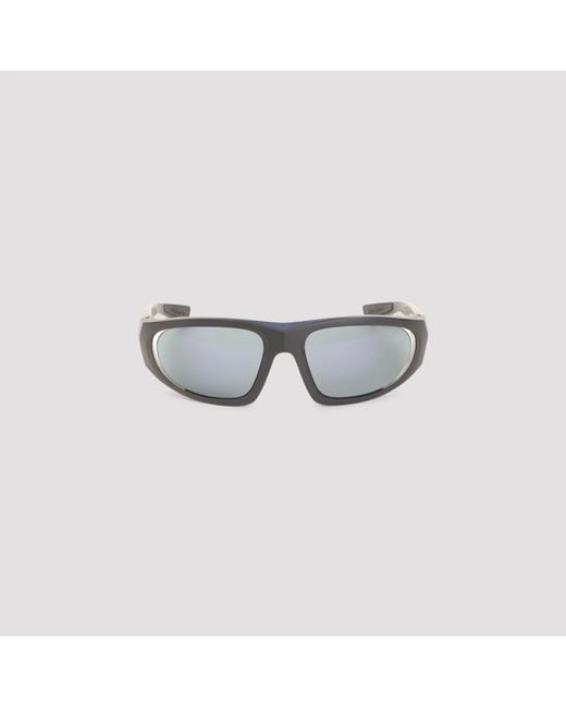 Prada Linea Rossa White Prada Eyewear Linea Rossa Rectangle Frame Sunglasses