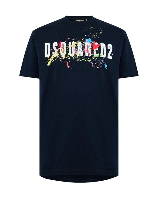 DSquared² Black Crewneck Shortsleeve Tshirt for men