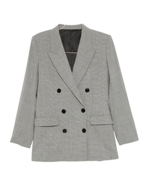 Isabel Marant Gray Long-Sleeved Suit Jacket