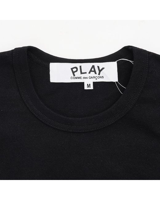 Comme des Garçons Black Short-Sleeved T-Shirt for men