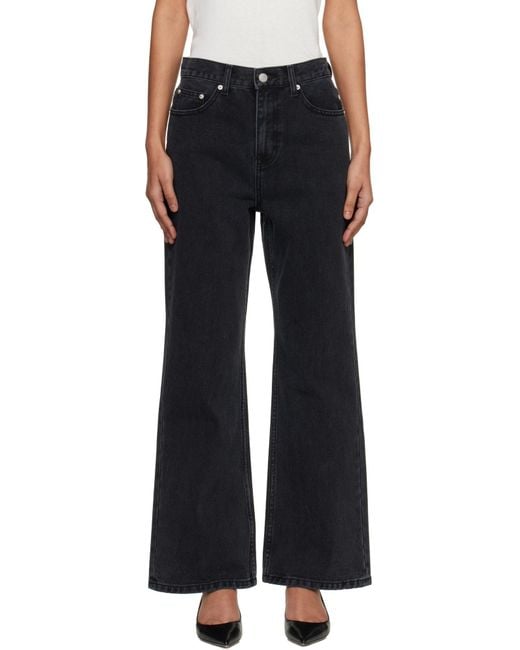 DUNST Black Belt Loop Jeans