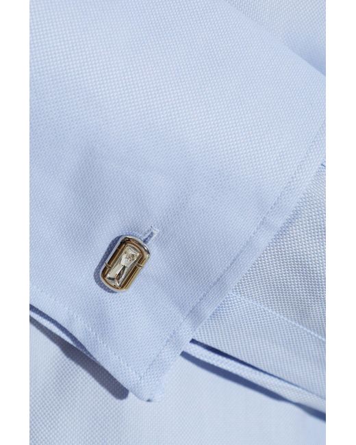 Marc Jacobs Blue Long-Sleeved Shirt