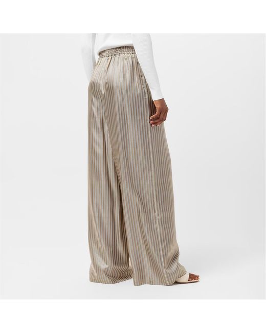Max Mara Natural Wide Leg Casual Pants