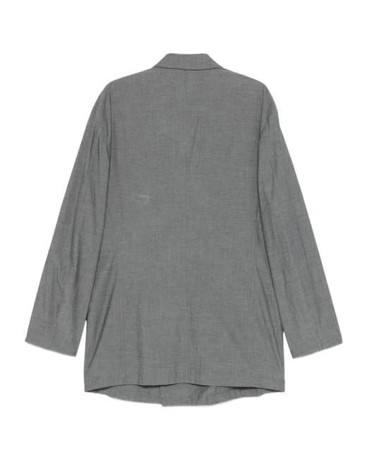 Magliano Gray Double-Breasted Casual Jacket for men