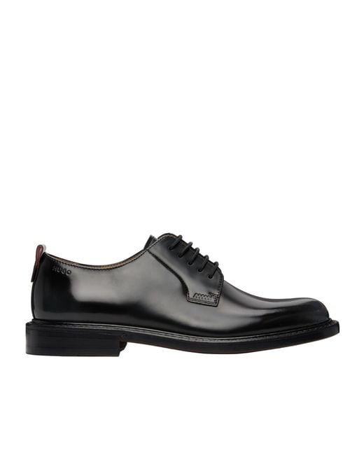 Boss Black Round-Toe Business Shoes for men
