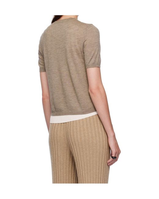 Lisa Yang Natural Knit Cashmere Cardigan