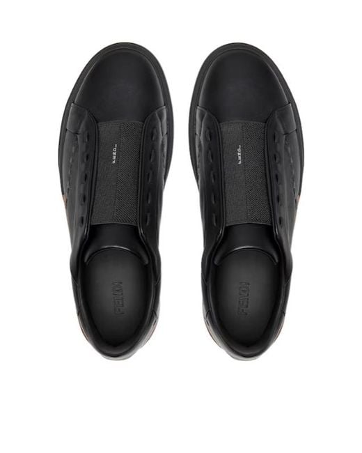 Fendi Black City Trainers for men