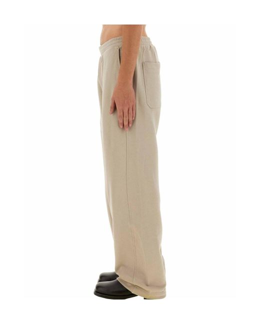 Helmut Lang Natural Gusset Sweatpants for men