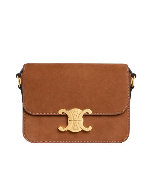 Céline Brown Teen Triomphe Bag