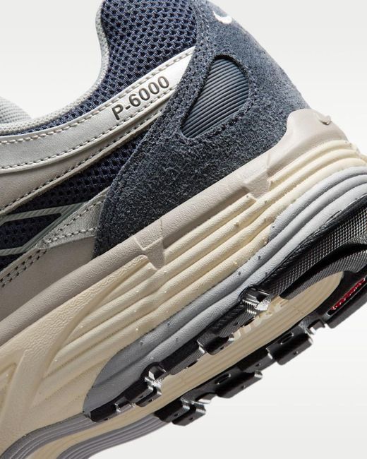 Nike Multicolor P 6000 Mesh Sneakers for men