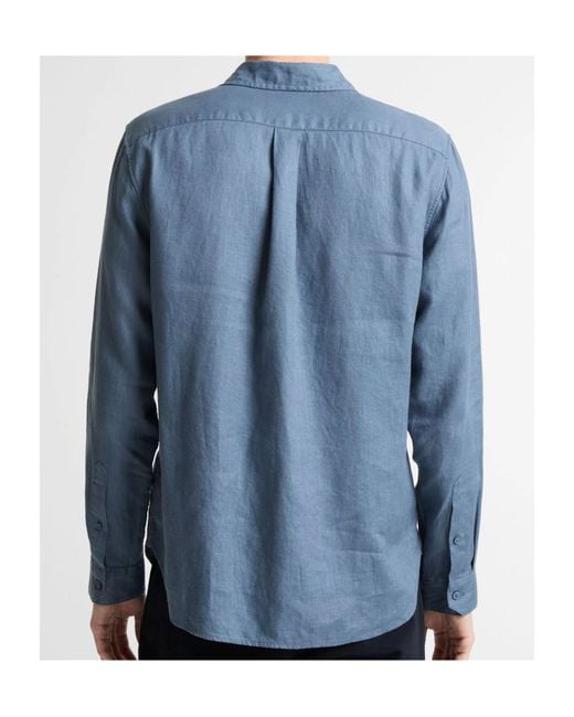 Vince Blue Buttoned Shirt for men