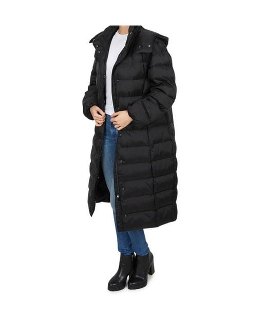 Max Mara Black Long-Sleeved Cotton-Padded Jacket
