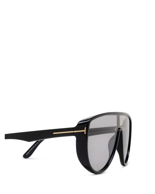 Tom Ford Metallic Frame Sunglasses for men
