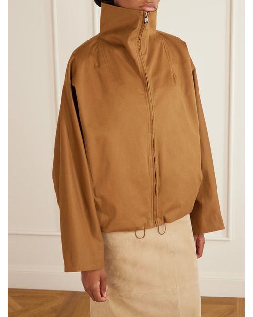 Nour Hammour Brown Long-Sleeved Jacket