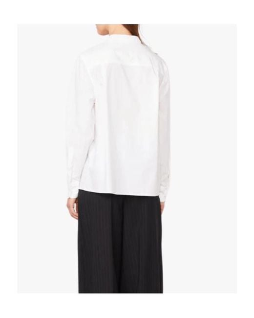 Officine Generale Black Long-Sleeved Shirt
