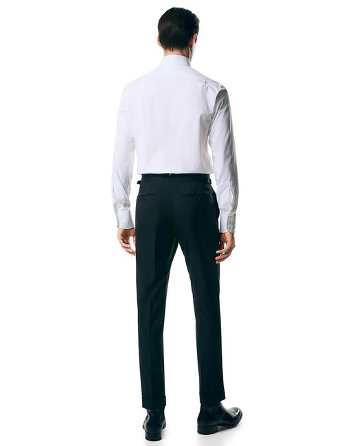 Tom Ford White Long-Sleeved Shirt for men