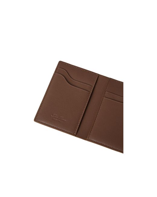 Loro Piana Brown Extra Bifold Cardholder for men