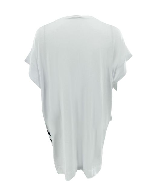 Just Cavalli White Printed T-Shirt