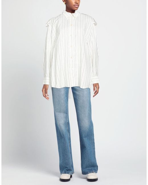 Isabel Marant White Patterned Shirts