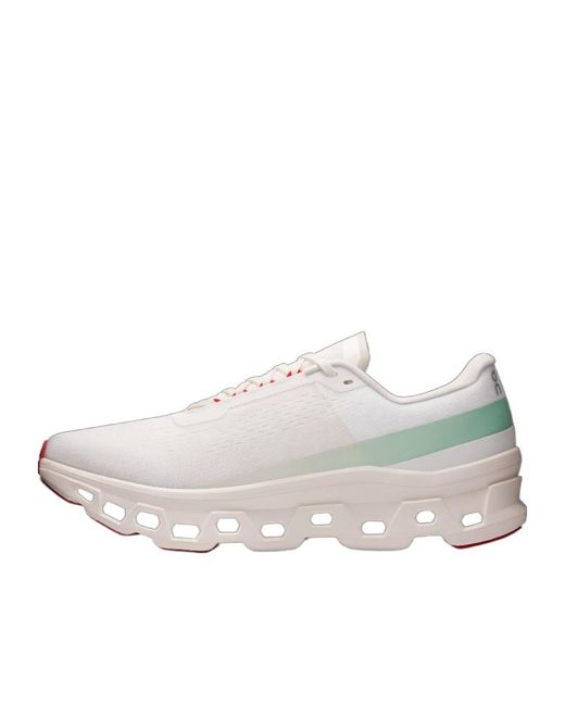 On Shoes Gray Cloudmonster Logo Sneakers for men