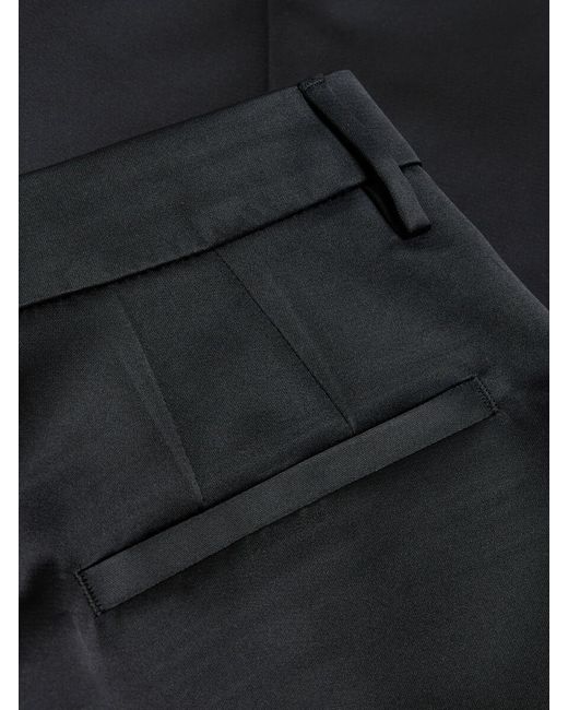 Etro Blue Duchess Cigarette Trousers