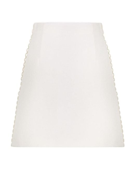 Dior White Miniskirt