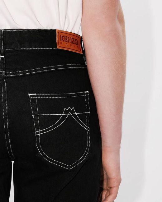 KENZO Blue Bara Slim Fit Jeans for men