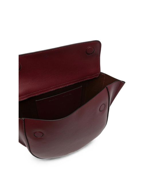 Wandler Purple Flap Handbag