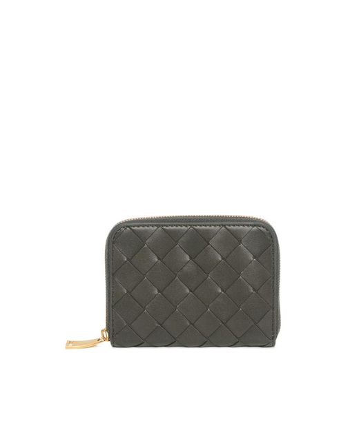 Bottega Veneta Black Logo Wallet