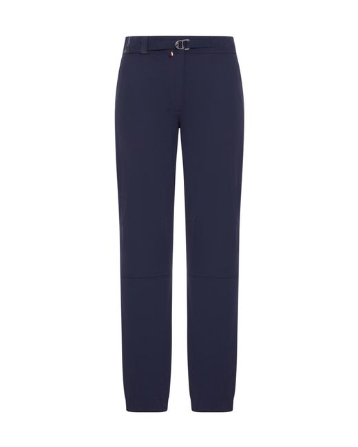 Moncler Blue Grenoble Belted Pants