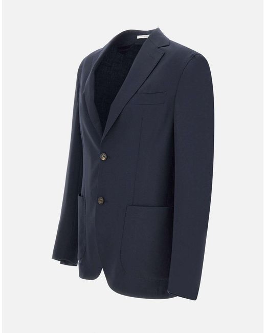 Eleventy Blue Blazer Jacket for men