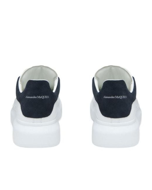 McQueen White Leather Oversized Sneakers for men
