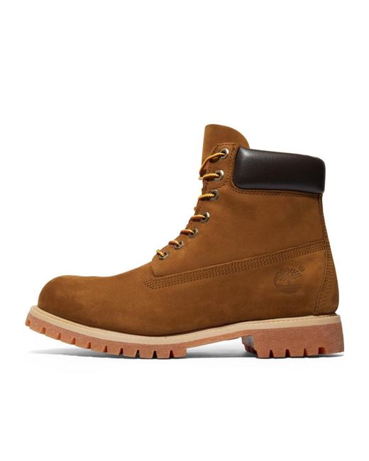 Timberland Brown Front Lace-Up Boots for men