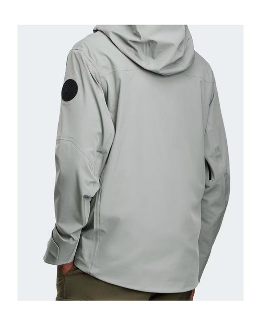 Canada Goose Gray Rupert Rain Jacket for men