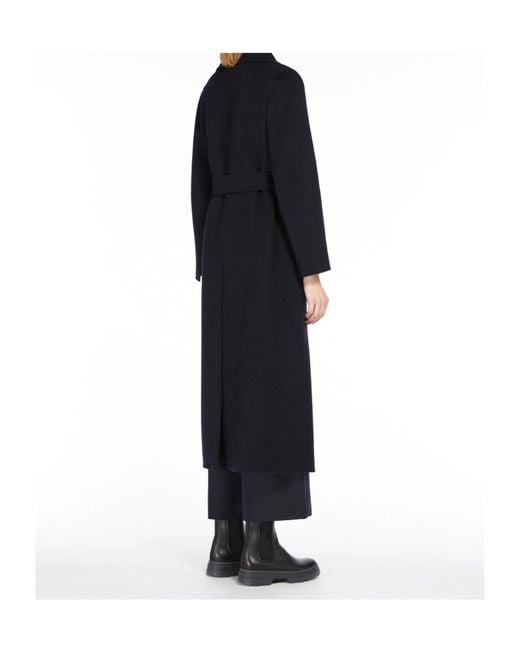 Max Mara Black Long-Sleeved Coat