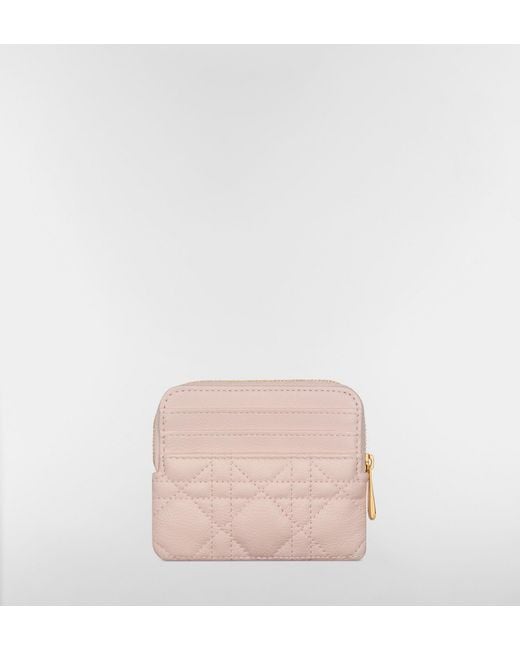 Dior Pink Zipper Wallet