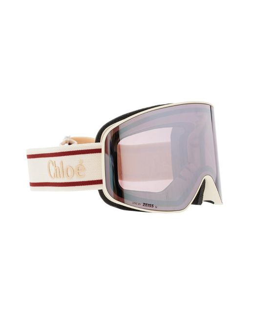 Chloé Multicolor Ski Goggles