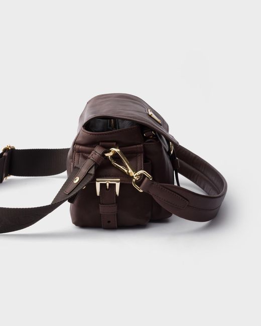 Prada Brown Explore Nappa Leather Mini-Bag