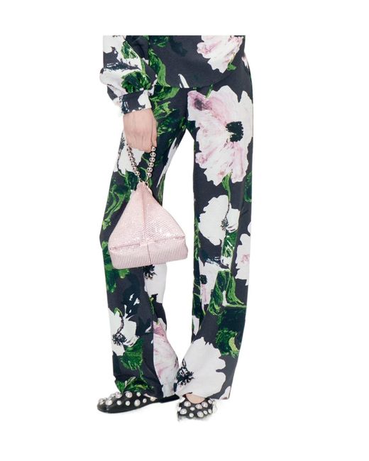 Stine Goya Green Elasticated Long Pants