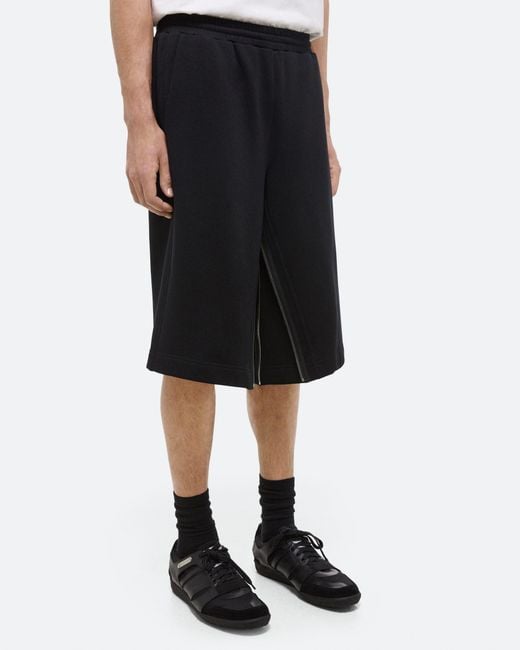 Helmut Lang Black Gusset Shorts for men