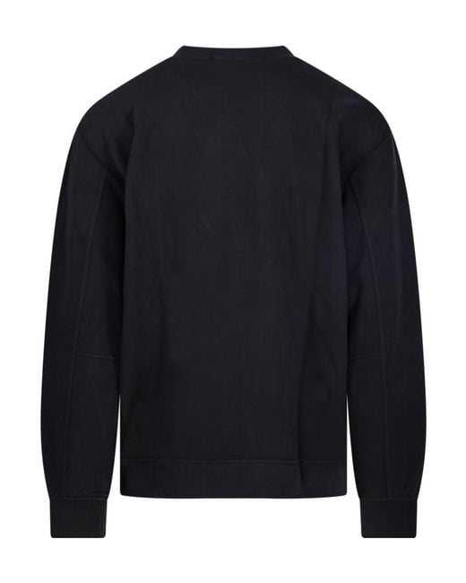 Stone Island Blue Round-Neck Sweater for men