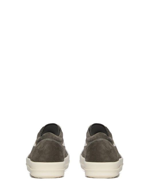 Rick Owens Black Lace-Up Sneakers for men