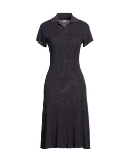 Burberry Black Short-Sleeved Dress