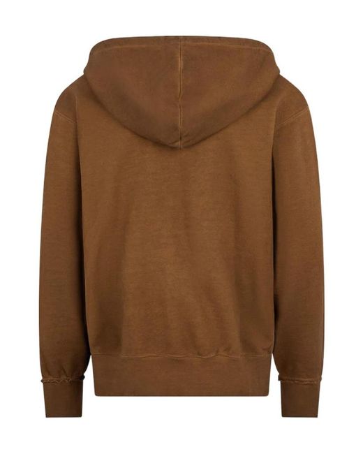 DSquared² Brown Pines Logo Hooded Sweater for men