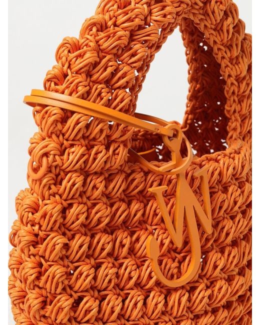J.W. Anderson Orange Jw Anderson Anchor Plaque Shoulder Bag