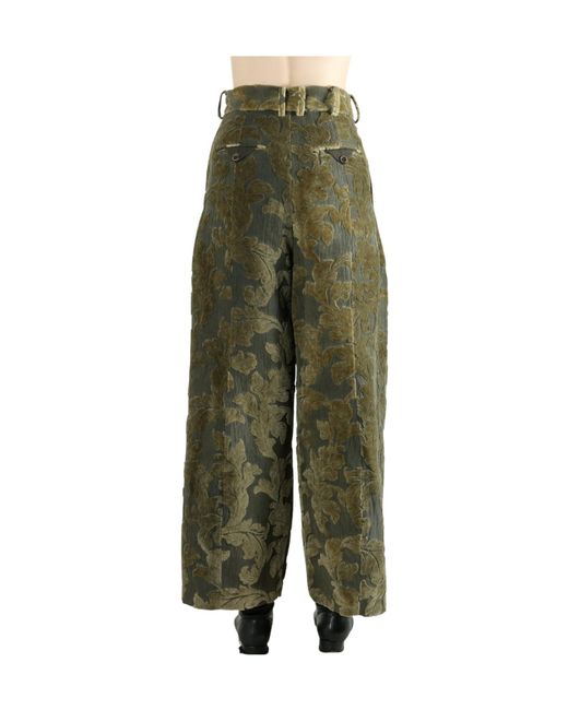 Uma Wang Green Paw Pants