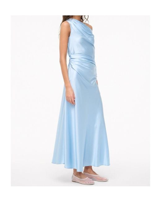 Staud Blue Phare Dress