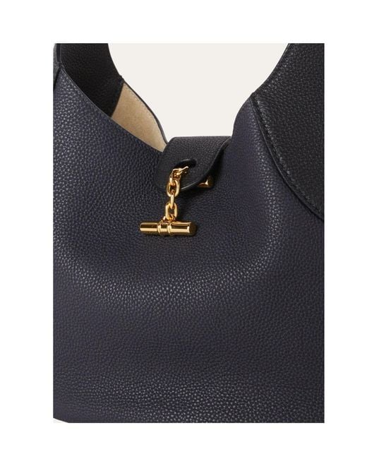 Loro Piana Black Medium Bobbin Bag