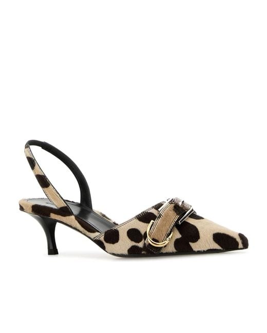 Givenchy Black Voyou Buckled Slingback Pumps